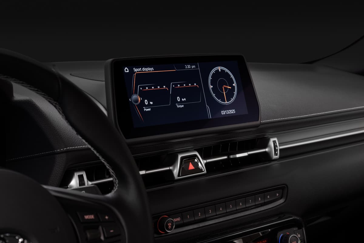 Toyota GR Supra Display